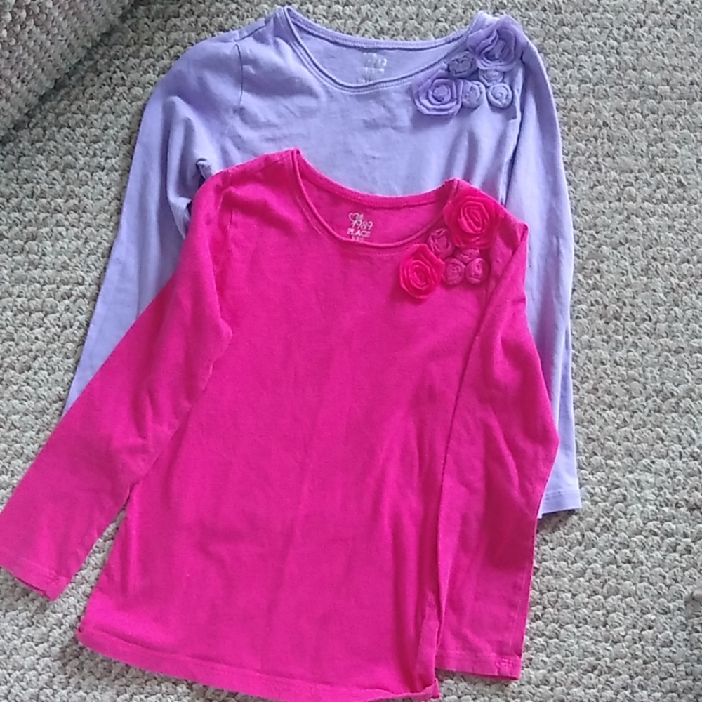 Girls long sleeve shirts